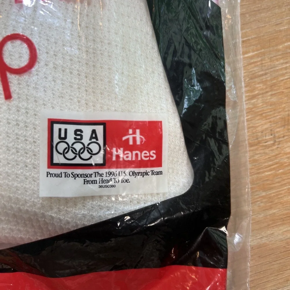 Vintage 90's Deadstock Hanes‎ Thermal Knit Top Underwear Men's XL Tall  1994 New